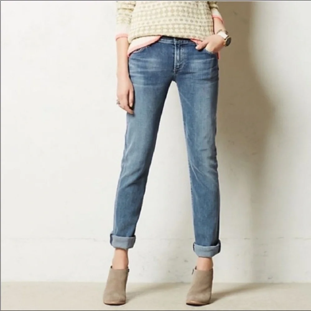 COH Citizens of Humanity Ava Low Rise Straight Leg Cropped Jeans - Picture 14 of 14
